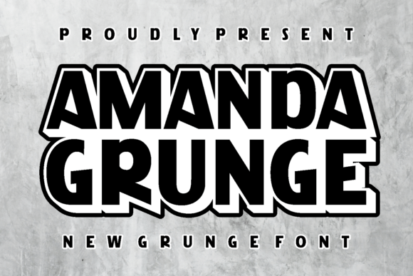 Amanda Grunge Font for Bold Branding