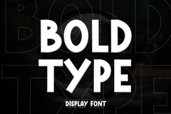 Bold Type Font for Creative Projects