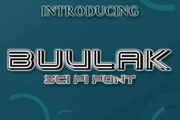 Buvlak Display Font for Handmade Product Designs