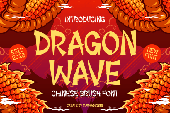 Dragon Wave Font for Bold Campaigns