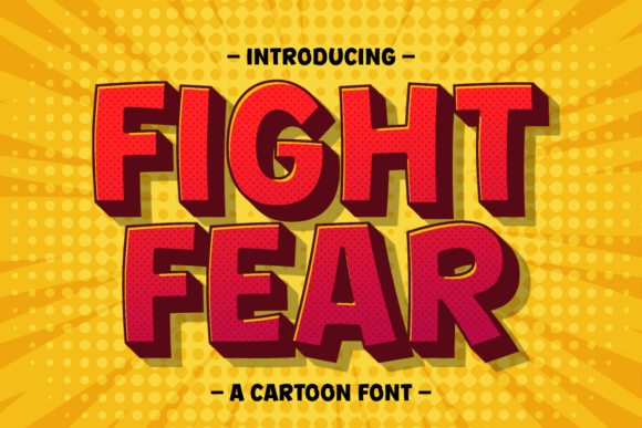 Fight Fear Font for Bold Web Design