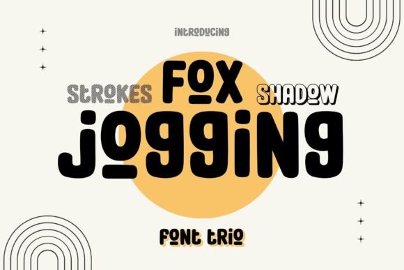 Fox Jogging: A Playful Display Font