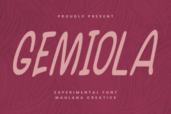 Gemiola Display Font Review: A Bold Typeface for Handmade Brands