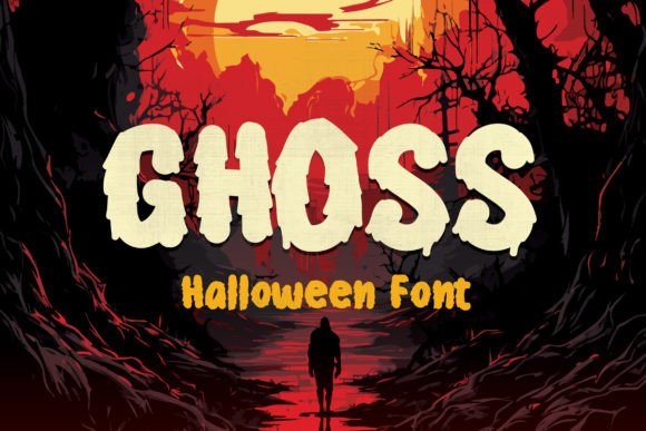 Ghoss Halloween Font for Hauntingly Stylish Brand Projects