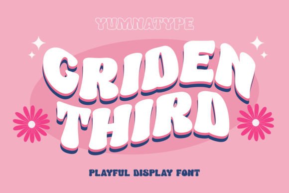 Griden Third: A Striking Display Font for Bold Brand Stories