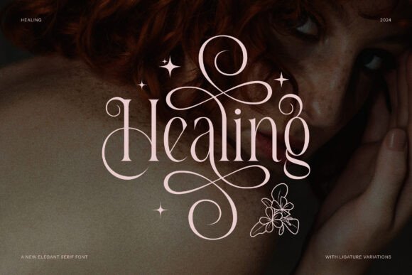Healing Font for Web Design