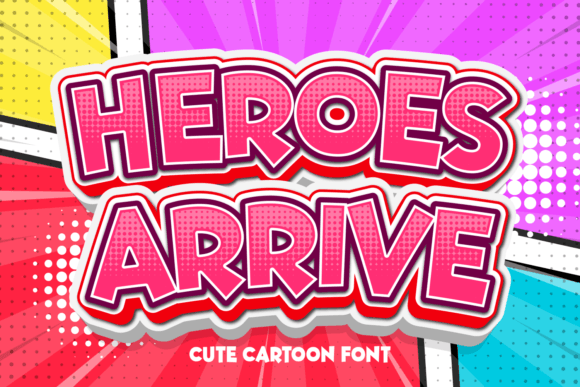 Heroes Arrive Font Review