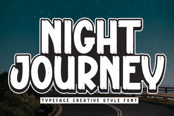 Night Journey Font for Business Branding