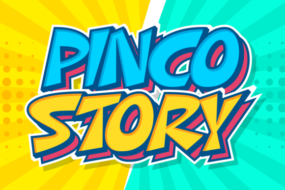 Pinco Story Font for Bold Campaigns