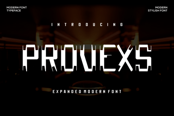 Provexs Font Review: A Bold Display Typeface for Branding