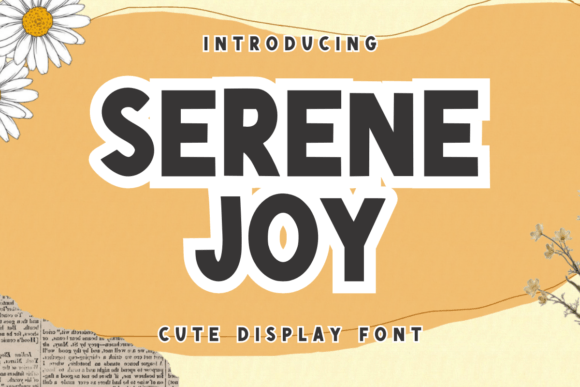 Serene Joy Font for Elegant Design