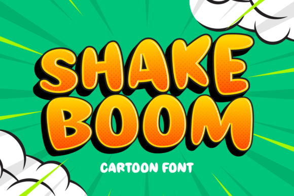Shake Boom Font for Bold Campaigns