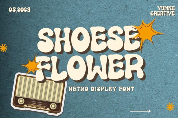 Shoese Flower Brings 90s Energy to Modern Branding Projects