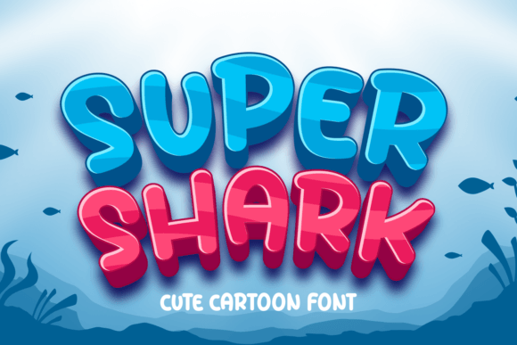 Super Shark Font for Creative Design