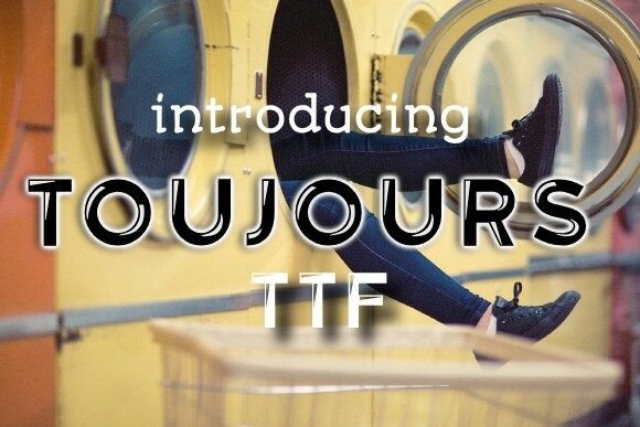 Toujours Font for Web Design