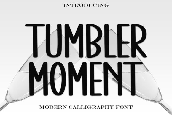 Tumbler Moment Display Font for Bold Editorial Headlines