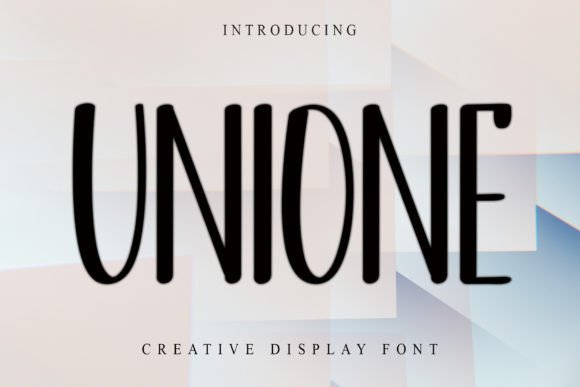 Unione Handwritten Font for Crafters and Product Makers